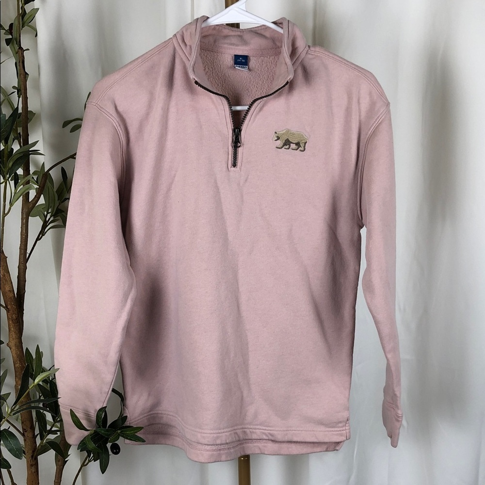 Old Navy Kids Pink Quarter-Zip Sweater Sz XL 14-16 (K1)